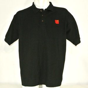 LOBLAWS Grocery Store Employee Uniform Polo Shirt Black NEW Size L Large